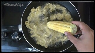 1 BUAH JAGUNG  DIBUAT INI RASANYA MANTAP | DIRUMAHAJA