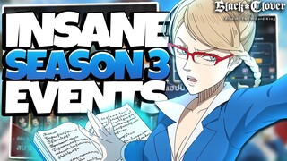 DICE EVENT IS COMING BACK! NEW CHAPTER 7 & INSANE EVENTS FOR SEASON 3 CONTENT! - Black Clover Mobile