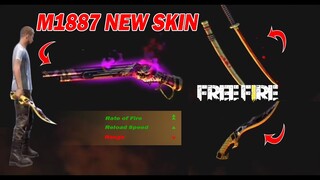 M1887 NEW SKIN 😲 , SKIN SHOTGUN PUTER TERBARU YANG AKAN RILIS FREE FIRE OVER POWER