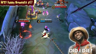WTF Funny Moments Episode #57 | Mobile Legends WTF