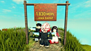 AKHIRNYA BERHASIL TAMATIN PUNCAK GUNUNG SUNDA DI ROBLOX