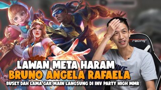 DAH LAMA GA MAIN LGSG GAS KE TIER MYTIC TINGGI, KETEMUNYA META HARAM BRUNO+RAFAELA+ANGELA LAGI!!