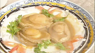 A man went to a restaurant to eat abalone and noticed something was off even before picking up his c