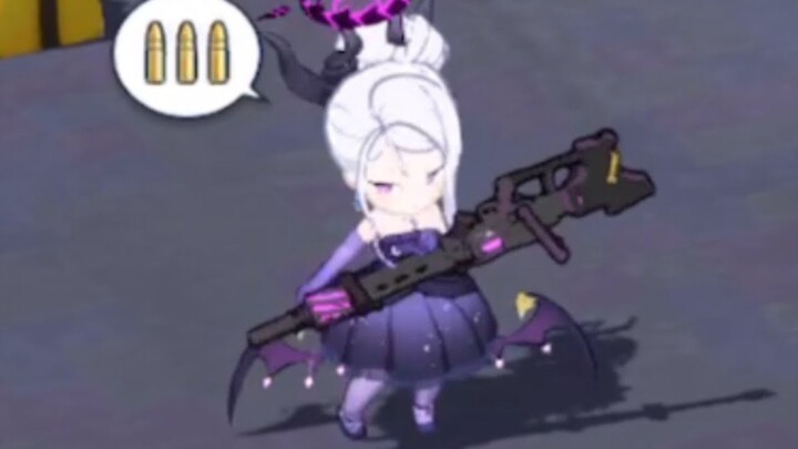 【Arknights】Hina (lễ phục) – Thao tác nạp đạn & động tác dễ thương được trình diễn