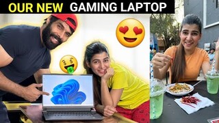 Finally Dream Gaming Laptop Le lai 😍🔥 Deepak Ahlawat | Wife Shocking Reaction
