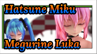 [Hatsune Miku MMD] Hatsune Miku trong chiếc đầm nhỏ X Những cô gái Megurine Luka