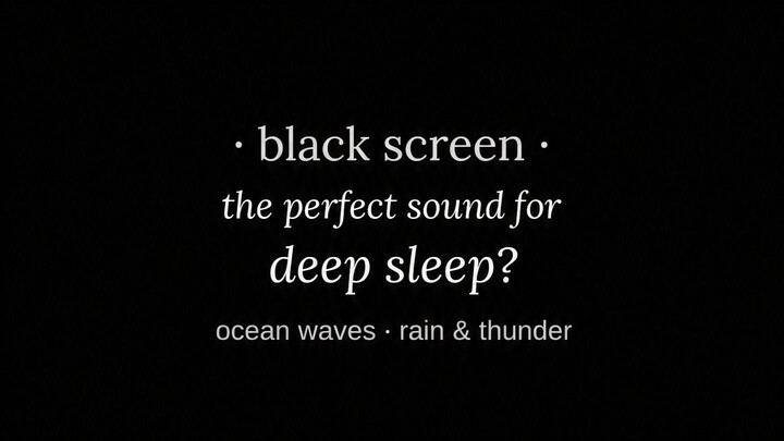 Is This the Perfect Sound to Sleep Deeply? Ocean & Rain #shorts