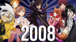 Best Anime of 2008 in Openings