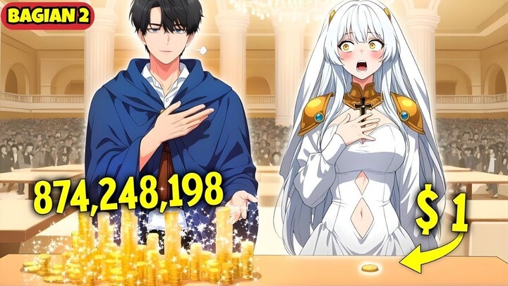 (BAGIAN 2) Kekuatan yang Ia Anggap Lemah Ternyata Mengubahnya Jadi Dewa Dua Dunia! Ringkasan Manhwa