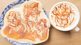 [DIY]Vẽ Jojo lên bánh kếp|<Cuộc Phiêu Lưu Bí Ẩn của JoJo >