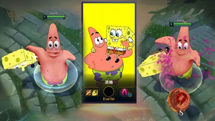 Patrick Star’s Wine Barrel Transformation – A Super Silly DIY Skin