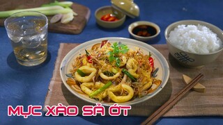 MỰC XÀO SẢ ỚT | MÓN NGON MỖI NGÀY | VIVU TV