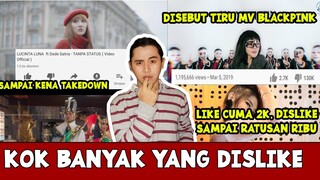 Ada Yang Disebut PL4GI4T MV Blackpink Hingga Dapet Ratusan Dislike | 5 MV Artis Indo Banjir Dislike