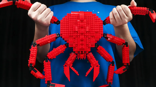 Lego King Crab \ เลโก้ชีวิตจริง - การทำอาหารแบบสต็อปโมชั่น & เลโก้ ASMR