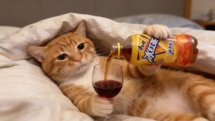 Hey! Come over and have a drink with me!