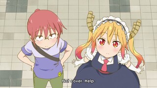 小林さんちのメイドラゴンs 4K HD -トールの社会勉強 ! Kobayashi san Chi no Maid Dragon Funny Moments