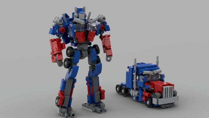 แปลงร่างเป็น Optimus Prime Onebrick ผลักดัน MOC ทุกวัน