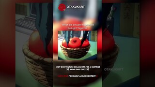 What did actually happened to Light Yagami #anime #shorts #animeedits #animememes