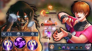 TITAN BERKOLOR VS DYRROTH KOF! BIJIRLAH KOF DYRROTH GABISA BERKUTIK SLURRRR