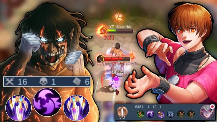 TITAN BERKOLOR VS DYRROTH KOF! BIJIRLAH KOF DYRROTH GABISA BERKUTIK SLURRRR