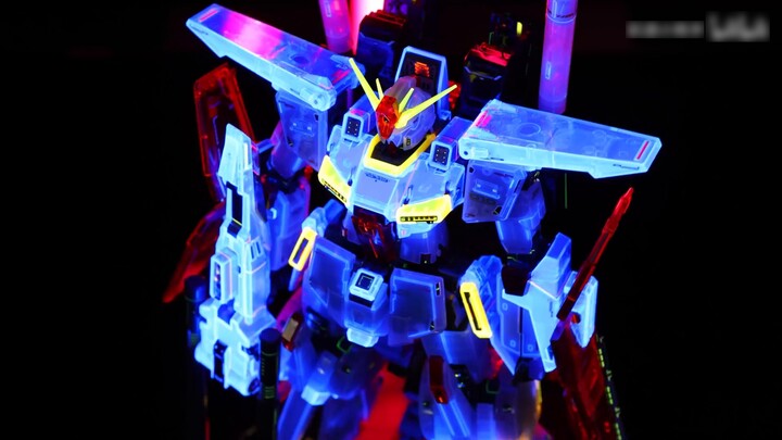 The charm of the quasi-prime group - MG color transparent ZZ Gundam card version