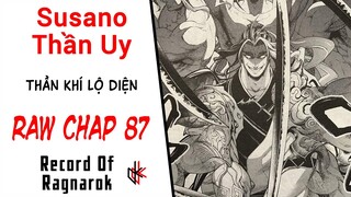 RAW CHAP 87. Thần Khí Của Susanoo Lộ Diện. Trận Chiến Bắt Đầu