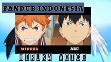 [ FANDUB INDO ] Hinata VS Kageyama -  Haikyuu!!