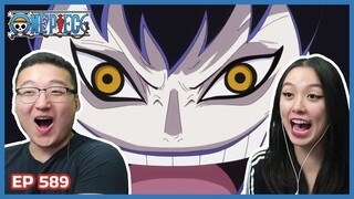 CEASAR CLOWN IS SO WICKED!! 😱 | One Piece Episode 589 Couples Reaction & Discussion