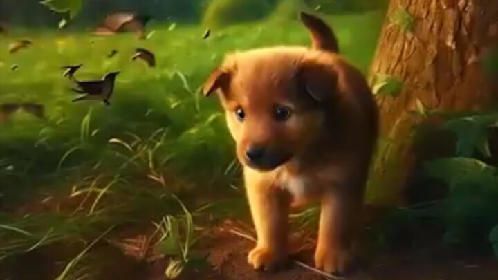 When Dog Lost in Jungle a Brave animated animals story.