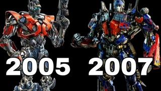 How was Optimus Prime from Transformers designed?