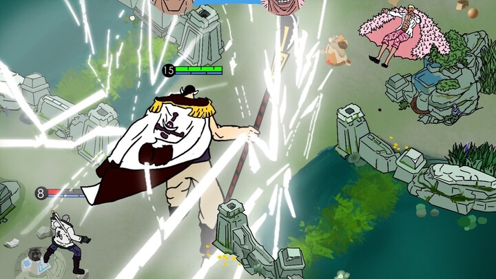When I took out Whitebeard in the King's Peak Tournament