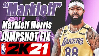 Markieff Morris Jumpshot Fix NBA2K21 with Side-by-Side Comparison