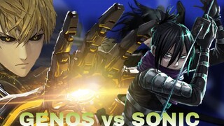 GENOS vs SONIC: ONE PUNCH MAN