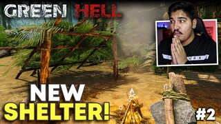 I BUILT A SHELTER IN THE JUNGLE! - GREEN HELL #2