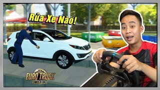 NguyễnQuíGamer Lái KIA Sportage Lên Thành Phố Rửa Xe | ETS2