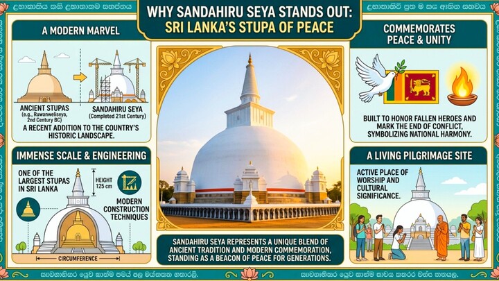 Why Sandahiru Seya Stands Out Among Sri Lanka's Stupas