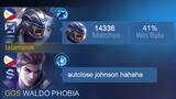 I FOUND THE RAREST JOHNSON ACC IN MLBB!! 😂 (I prank my teammates)