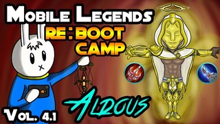 ALDOUS - TIPS, ITEMS, SPELL, EMBLEMS, TRICKS, AND GUIDE - MGL MLBB RE:BOOTCAMP VOLUME 4.1