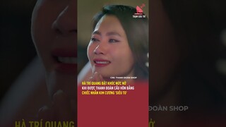 Hà Trí Quang bật khóc nức nở khi được Thanh Đoàn cầu hôn bằng chiếc nhẫn kim cương 'siêu to' | TGT