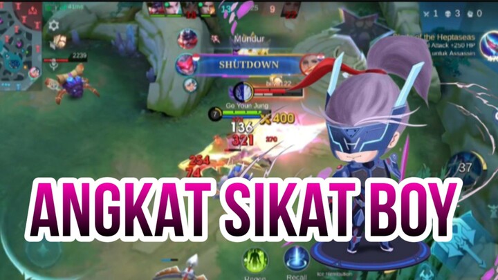 ANGKAT SIKAT BOY