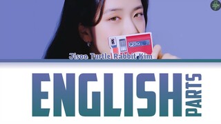 Jisoo -English Parts- Lyrics