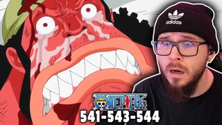 RIP Fisher Tiger | One Piece Ep 541-543-544 REACTION