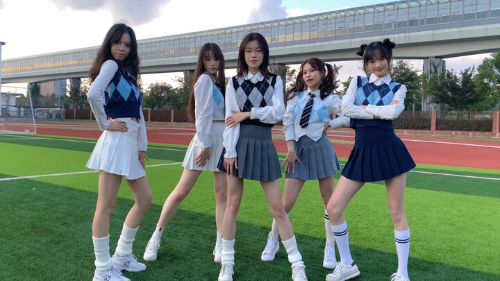 [Ningbo University Student Art Troupe] Youthful High School Girls in the Sun｜new jeans｜attention dan