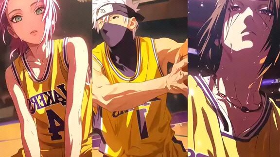 Lakers 🏀 kakashi so hot