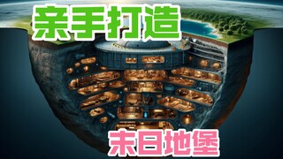 我给自己建了一个能抵御丧尸的末日地堡……今天带大家看看里面都有啥？