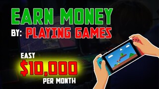 Earn MONEY by Playing Games | Secret of GAMERS