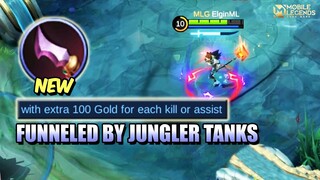 ARE WE GOING BACK TO FUNNEL STRATEGY? - TESTING THE NEW JUNGLE FEATURE - MLBB