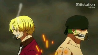 sanji & zoro epic moment