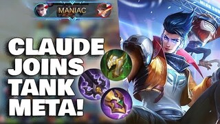 Claude Joins Tank Meta // Top Globals Items Mistake // Mobile Legends