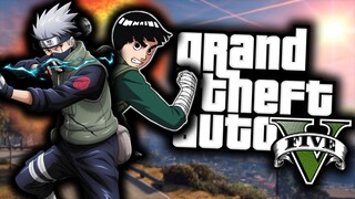 GTA 5 Mod Indonesia - KAKASHI MEMBANTAI ROCK LEE DAN SASUKE